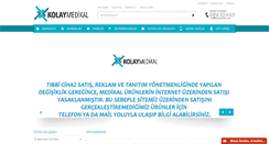 Desktop Screenshot of kolaymedikal.com